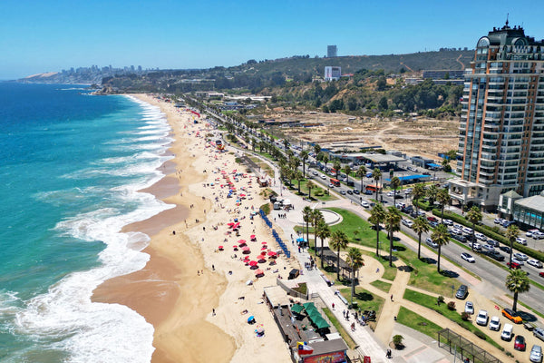 Desde Viña del Mar hasta Las Condes